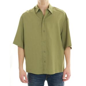 CAMICIA OVER VERDE